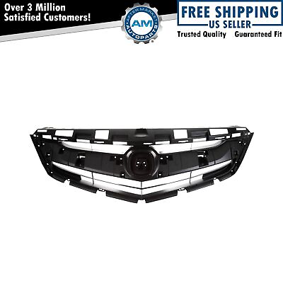 #ad Front Black Grille for 2016 2018 Acura ILX without Adaptive Cruise $86.75