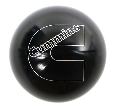 #ad 2.25quot; Billet Aluminum Black Cummins Logo Shift Knob Fits 89 18 Dodge RAM Cummins $49.95