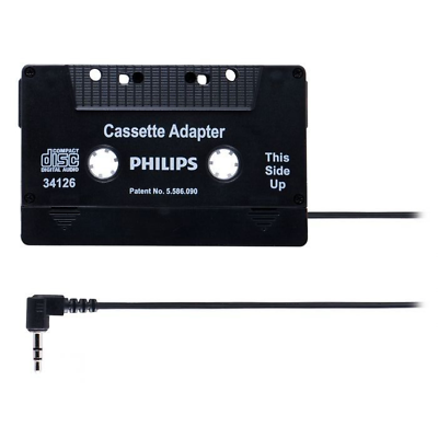 #ad New Philips Audio Car Cassette Tape Adapter 3.5 MM For iPhone Ipod MP3 AUX $4.89