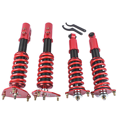 #ad 4x Coilover Spring amp; Shocks Front Rear for 1991 1999 Mitsubishi 3000GT GTO $249.85