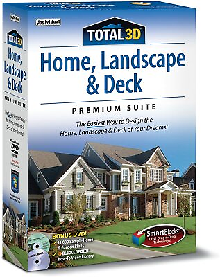 #ad Total 3D Home Landscape amp; Deck Premium Suite 12 PC NEW $29.99