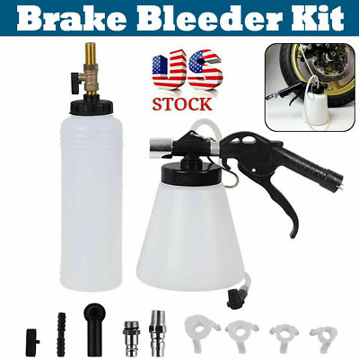 #ad Auto Car Brake Clutch Fluid Change Kit Air Oil Powered Bleeding Vacuum Tools USA $23.99