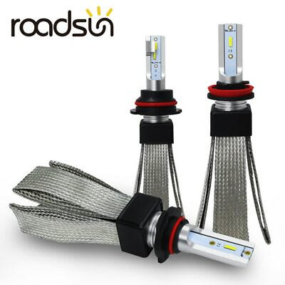 #ad Car LED Lights Head Bulb CSP Chip 12V 6000K 12000Lm Copper Belt Aluminum Lamp $48.24