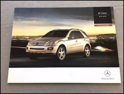 #ad 2006 Mercedes Benz ML350 ML500 28 page Original Canada Sales Brochure Catalog $9.56