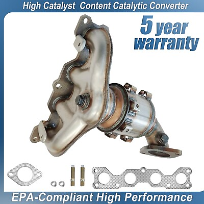 #ad Fits Hyundai Sonata 2.4L 2009 2014 Manifold Catalytic Converter 10H40963 $128.72