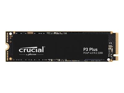 #ad Crucial P3 Plus M.2 2280 4TB PCI Express 4.0 x4 NVMe 3D NAND Internal $295.79