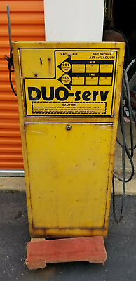#ad #ad Vintage Air Meter Pump Self service Vacuum Air serv Gas Station Coin Operation $1359.20
