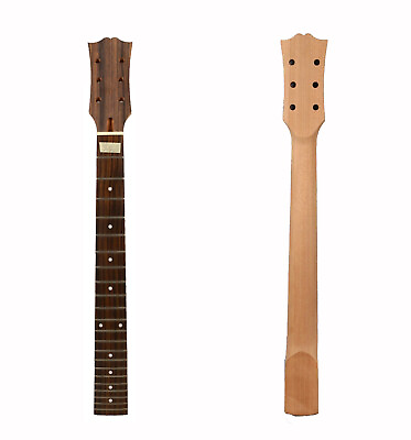 #ad 22 Fret Guitar Neck Mahogany Rosewood Fretboard for Gibson Les Paul LP Guitar $53.57