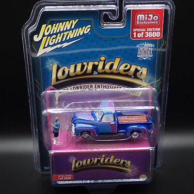 #ad 2024 JOHNNY LIGHTNING 1950 CHEVY 3100 PICKUP TRUCK LOWRIDERS MIJO EXCLUSIVE 1:64 $15.99