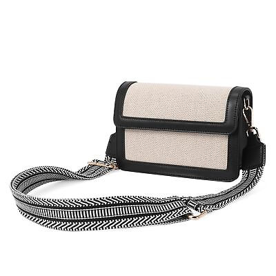 #ad Small Crossbody Bags Faux Leather Convertible Crossbody Purse with Removable ... $25.49