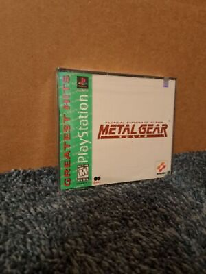 #ad New Metal Gear Solid Greatest Hits Sony PlayStation 1 1999 $182.21