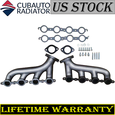 #ad LS Swap Cast Iron Exhaust Manifold Header For Chevrolet LS1 LS2 LS3 4.8 5.3L 6.0 $119.00