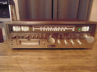 #ad Zenith Integrated Stereo Receiver MC6010 Eight Track Home Stereo $200.00