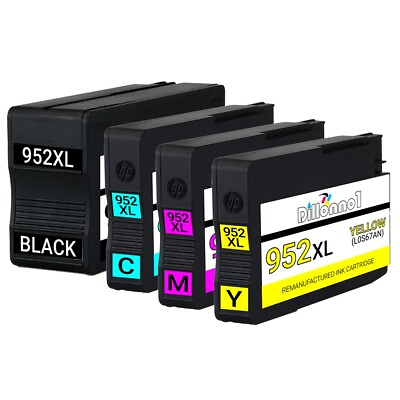 #ad 4 pack 952XL Ink for HP Officejet Pro 7740 8210 8216 8218 8710 8714 8715 8716 $19.95