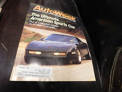 #ad AutoWeek Magazine November 17 1986 $5.49