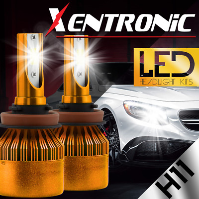 #ad H8 H9 H11 C6 72W 7200LM Car COB LED Headlight Conversion Kit High Low Bulb 6000K $19.99