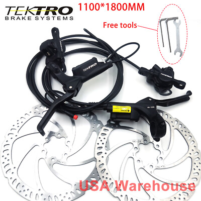 #ad Tektro HD E350 Cut Off Power Brake 1100 1800mm Electric bike Hydraulic Brake $77.00