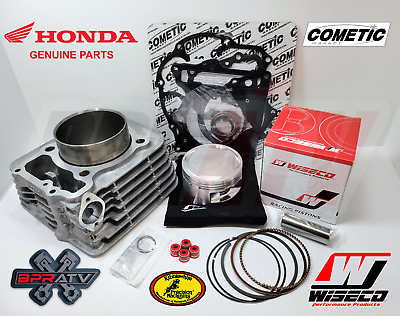 #ad Honda 400EX OEM Big Bore 86mm Cylinder Wiseco Piston Kit 10:1 Cometic Gasket Kit $949.98