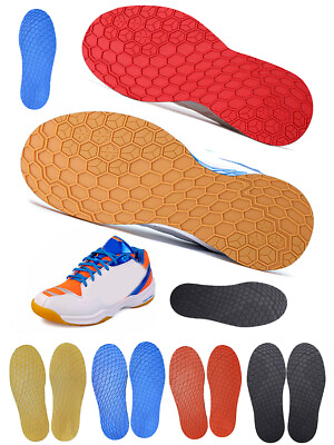 #ad 1 Pair Anti Slip Rubber Full Soles DIY Shoes Protector Shoes Repair Supplies New $13.65