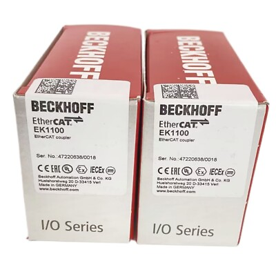 #ad New in box BECKHOFF EK1100 EtherCAT terminal module free shipping US $133.00