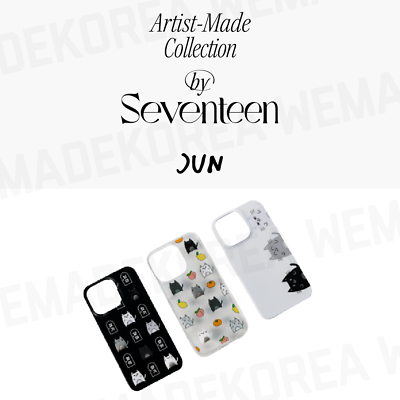 1st Pre order Artist Made Collection by SEVENTEEN JUN O.C.L Phone Case Set $73.80