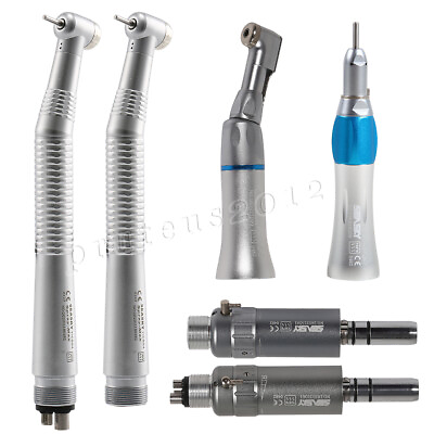 #ad Dental Air High speed Low speed Handpiece Air Motor Contra Angle Straight 2 4H $16.99