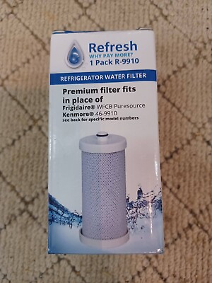 #ad Refresh R 9910 Water fits Filter Frigidaire WFCB Puresource Kenmore 469910 NEW $12.98