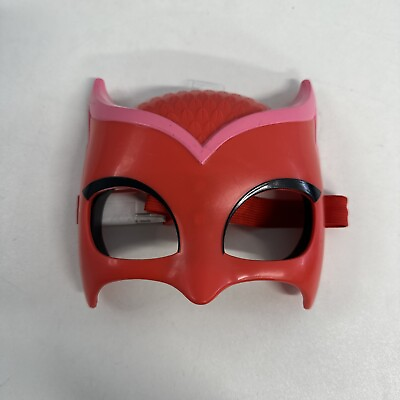 #ad PJ Masks Owlette Halloween Costume Super Hero Half Mask NEW Marks Adult One size $14.70