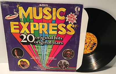 #ad K TEL MUSIC EXPRESS Vinyl LP Various Artists 1975 TU 2420 – VG $8.60