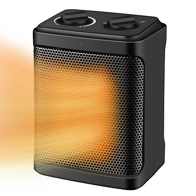 #ad Portable Electric Space Heater for indoor use1500W Ceramic Portable Heater w... $29.35