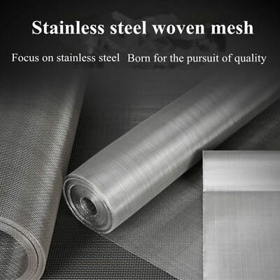 #ad Stainless Steel Filter 80 100 120 200 300 400 500 Mesh 180 25 Micron Filtration $266.99