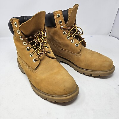 #ad Timberland 6quot; Inch Classic Boots Men#x27;s 7.5 W Waterproof Insulated 18094 Wheat $46.99
