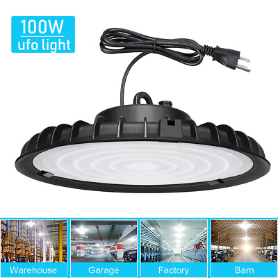 #ad 100W Led UFO High Bay Light Industrial Commercial Factory Warehouse Shop Light $20.35