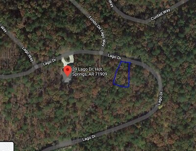 #ad Residential Land 0.24 acre Land For Sale In Hot Springs Village AR. $4500 $4500.00