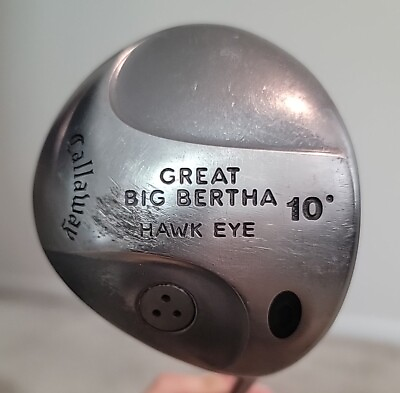 #ad Callaway Great Big Bertha Hawk Eye 10* Driver Hawk Eye UL R Flex Graphite RH $39.99