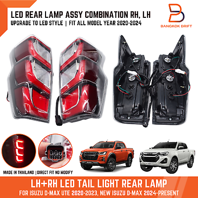 #ad UPGRADE TO NEW LED TAIL LAMP LIGHT ASSY FOR ISUZU D MAX DMAX PICKUP 2020 2024 $269.95