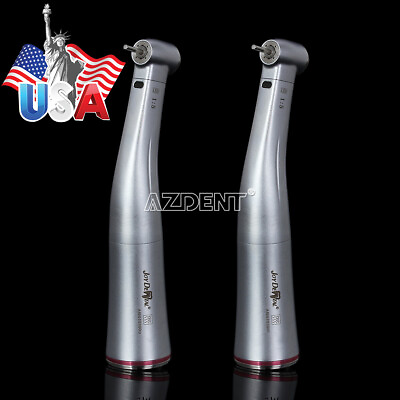 #ad Dental 1:5 Increasing Contra Angle Optic LED Handpiece Fit for Electric Motor $95.90