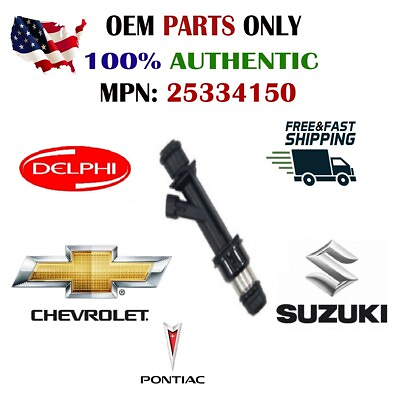 #ad 1PC OEM Delphi Fuel Injector for 2004 2005 Chevrolet amp; Suzuki amp; Pontiac 1.6L I4 $35.99