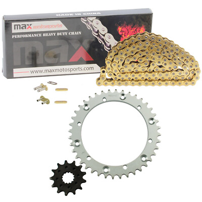 #ad Gold Drive Chain And Sprockets Kit for Yamaha Raptor 660R YFM660R 2001 2005 $35.99