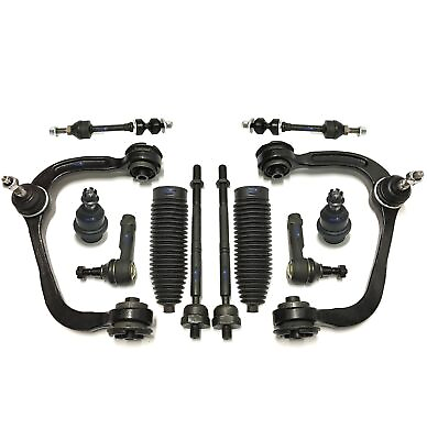 #ad New 12 Pc Steering amp; Suspension Kit for Ford F 150 Lincoln Mark LT 2WD Models $95.54