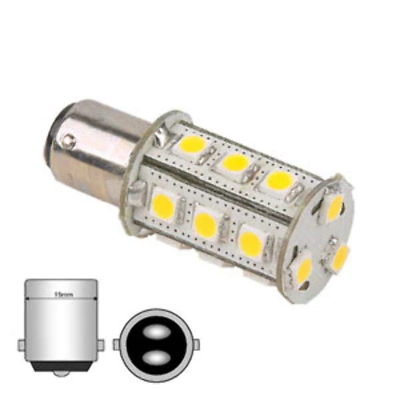 #ad 1142 Led Bulbs 5050 18 SMD Stop Tail Brake Parking Reverse Light BA15D Canbus $12.49