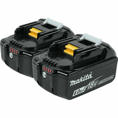 #ad Makita BL1860B 2 18V LXT Lithium Ion 6.0 Ah 1 Battery Single pack $81.00