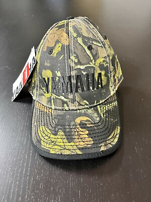 #ad Yamaha Camo Black Trim Woodsland Hat $16.95