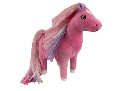 #ad Hallmark Rainbow Brite Stuffed Animal Toy Horse Pony Pink or Purple 12 in tall $8.90
