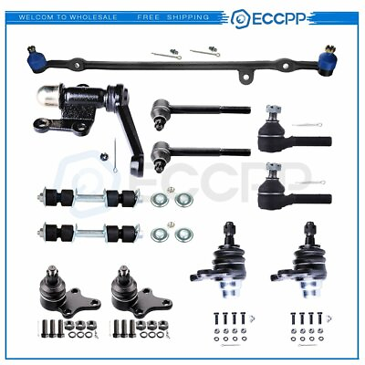 #ad 12pcs For 1989 1995 Toyota Pickup RWD Front Tie Rod Ends Center Link Ball Joints $88.34