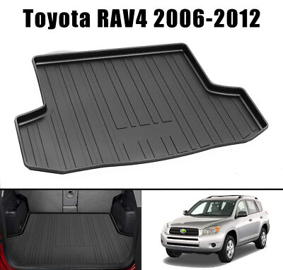 #ad For Toyota RAV4 2006 2011 2012 Trunk Cargo Mats Floor Liner 3D TPO Waterproof $40.31