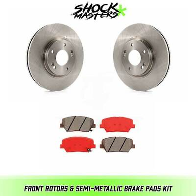 #ad Front Rotors amp; Semi Metallic Brake Pads for 2010 2012 Hyundai Santa Fe $115.05