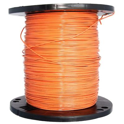 #ad Southwire Wire 2500 Ft THHN Solid UV Heat Resistant Non Grounded Copper Orange $544.95