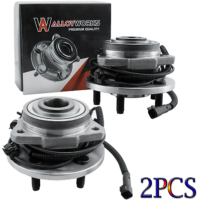 #ad 2x Front Driver Side Wheel Bearing Hub Assembly For 2002 07 Jeep Liberty w AB $89.59