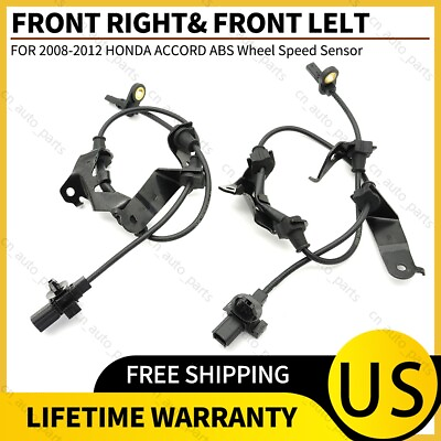 #ad #ad 2 ABS Wheel Speed Sensor Front Left amp; Right Fit For HONDA ACCORD 2008 2009 2012 $24.99
